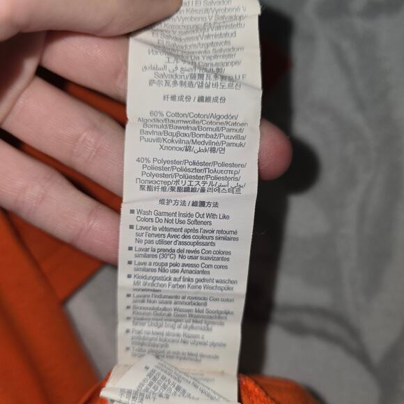 Under Armour Boys Basketball Skeleton T-Shirt Orange Size YLG - Picture 6 of 11